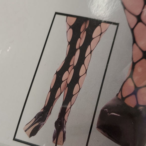 New Hexagon net panty hose by legavenue - Picture 2 of 5